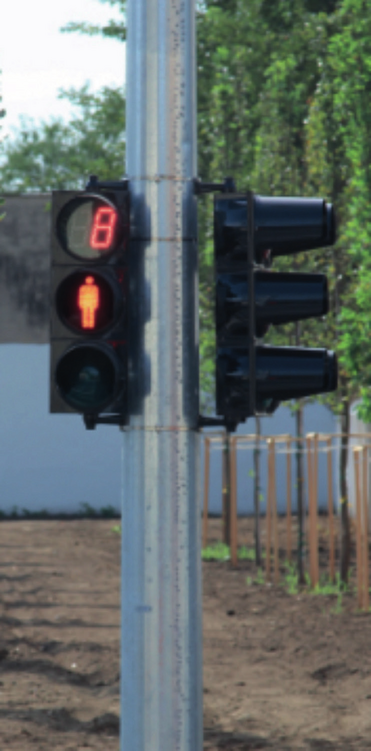 Visszaszámláló lámpa telepítve